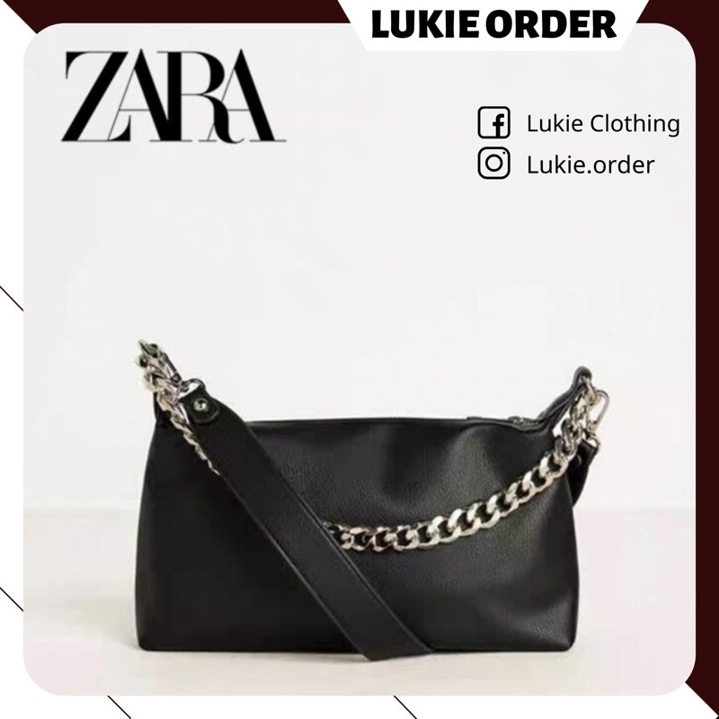 Túi da Za.ra xuất quai xích