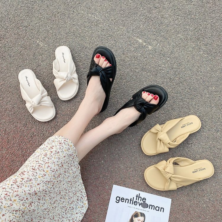 [ Mã 66CBSALE giảm 30K đơn 200K] Xăng đan Nữ Đế Bệt Mũi Tròn Quai Chéo Thời Trang | BigBuy360 - bigbuy360.vn