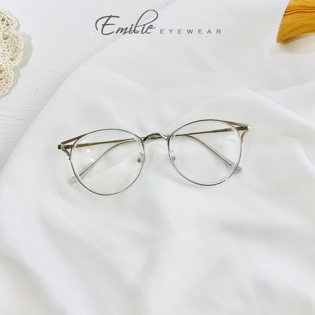 Gọng kính mắt mèo nữ nhiều màu hàn quốc Kính mắt Emilie phụ kiện thời trang 90029