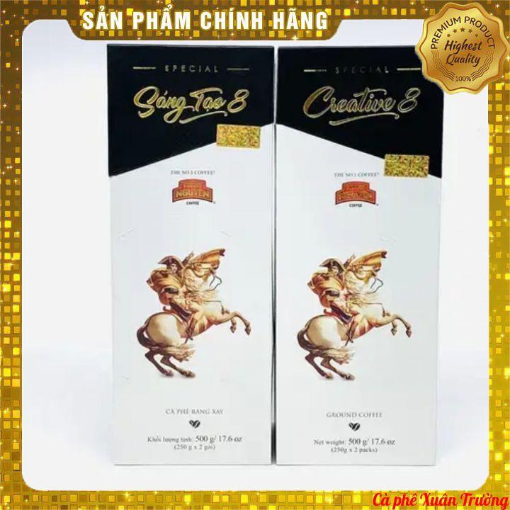 Combo 2 Hộp Cafe Sáng Tạo 8 Trung Nguyên -Hộp 500gr