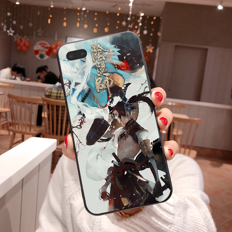 Ốp Lưng Hình Trò Chơi Onmyoji Cho Iphone 5 6 7 8 Plus Xs X