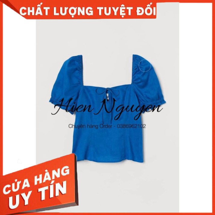 [Mã WASKT410K giảm 10K đơn 50K] MECHIPXINH - ÁO SƠ MI XANH BLUE CHUN LƯNG