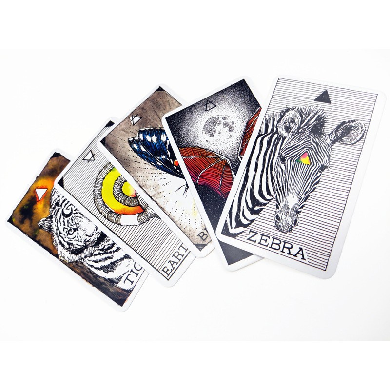 Đồ chơi Thẻ Bài Bói Tarot Animal Spirit Deck Oracle Cards V22 Mắt phiên bản mới nhất