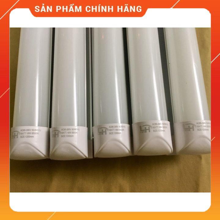 Đèn Tuýp Led T8 Liền Máng LHLed Kích Thước 1m2 Công Suất 18w
