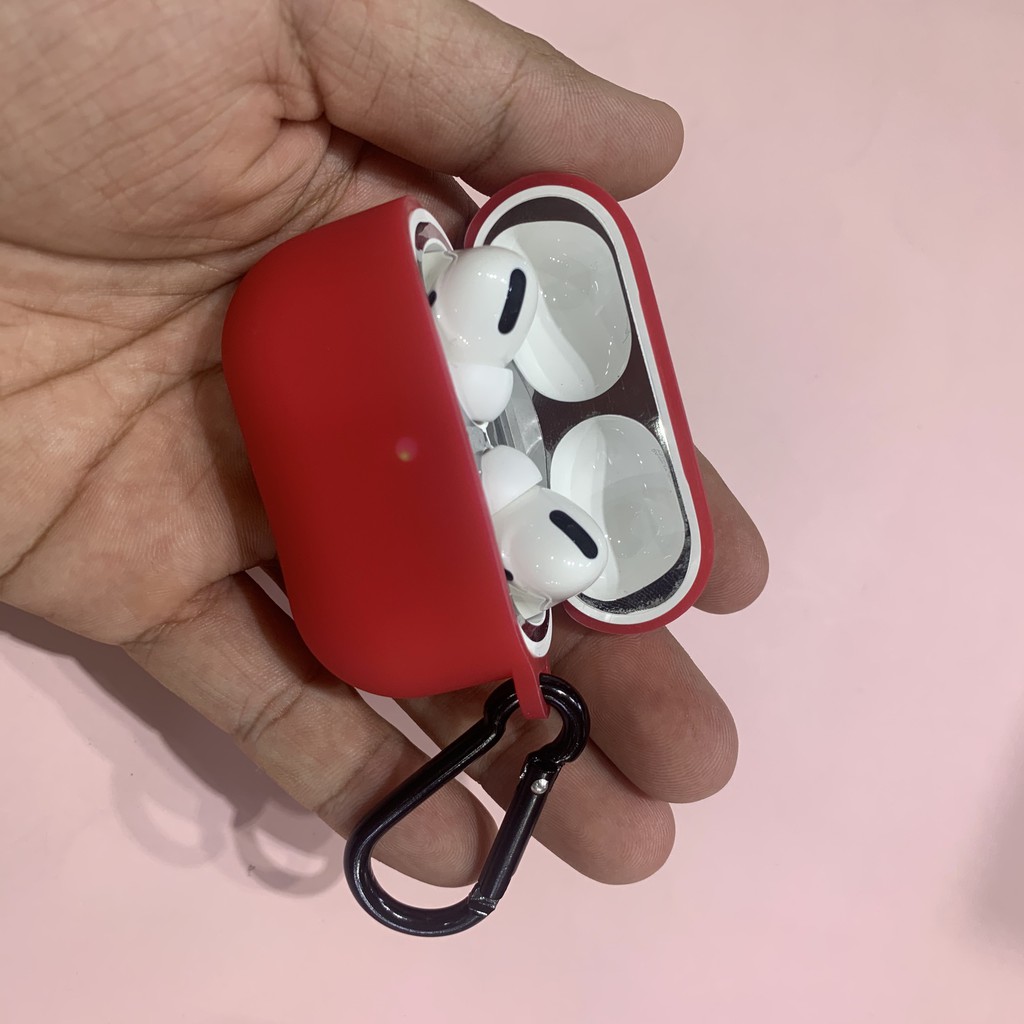 Ốp Airpod Đựng Tai Nghe Airpod Pro Đỏ Cherry