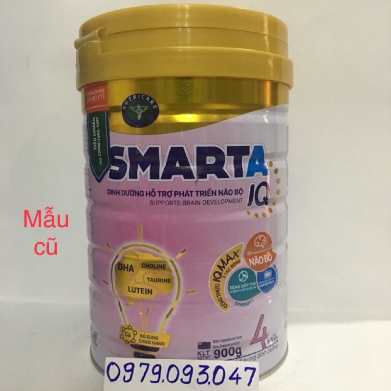 Sữa Smarta IQ 4 - lon 900g ( date: 5/2023 )