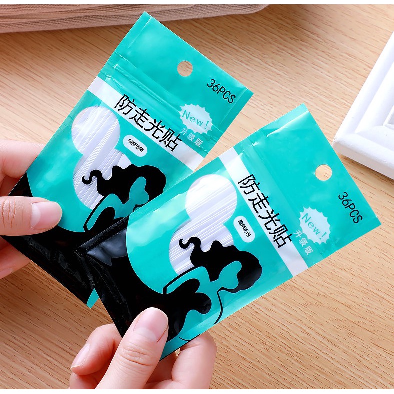 Set 36 Miếng Dán Cổ Áo Sơ Mi Vô Hình Trong Suốt Không Để Lại Dấu Vết Chống Va Đập