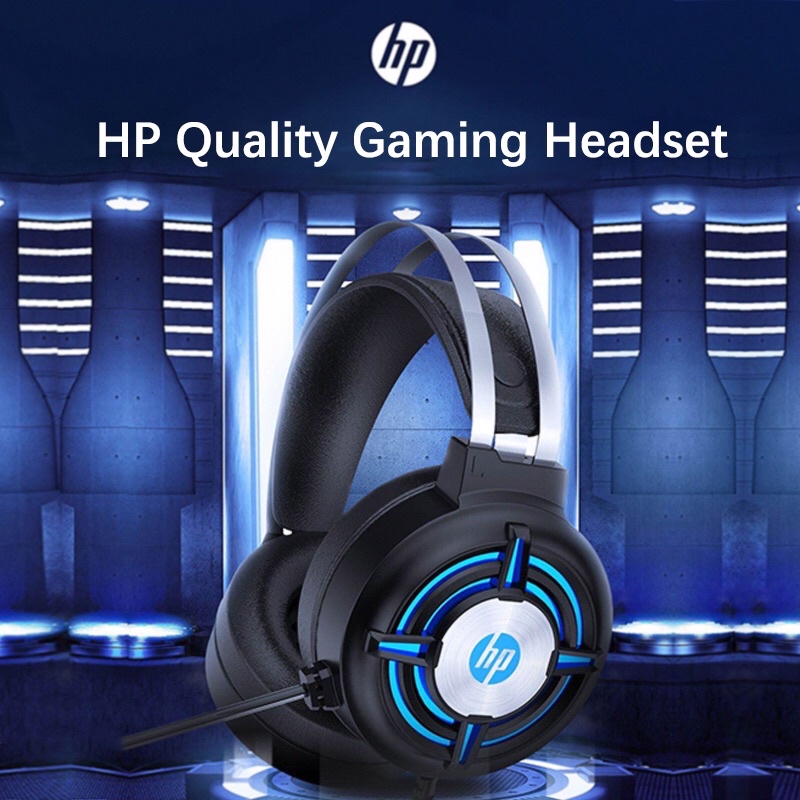 Tai nghe Gaming HP H120G, Jack USB 7.1, Có mic – Chuyên dụng cho máy vi tính, laptop