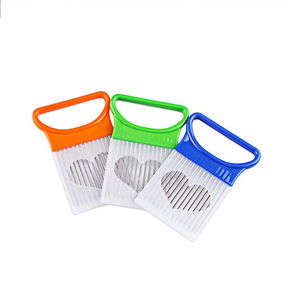 YOLA Giá Đỡ Hỗ Trợ Cắt Lát Hành Tây / Rau Củ Bằng Thép Không Gỉ