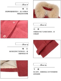 Áo dạ choàng cổ lông