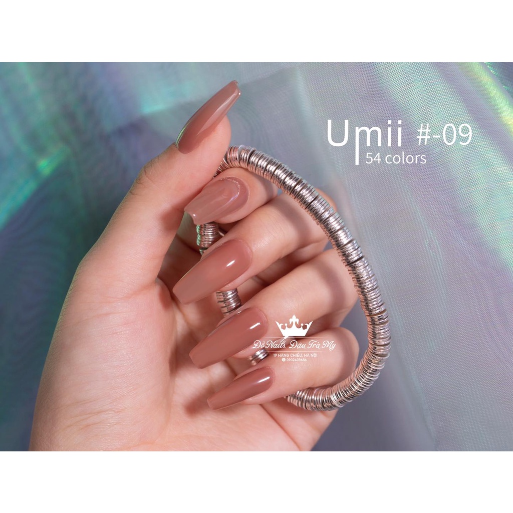 Phụ kiện nail - Set sơn thạch Umii 54 màu sơn gel tone hot trend