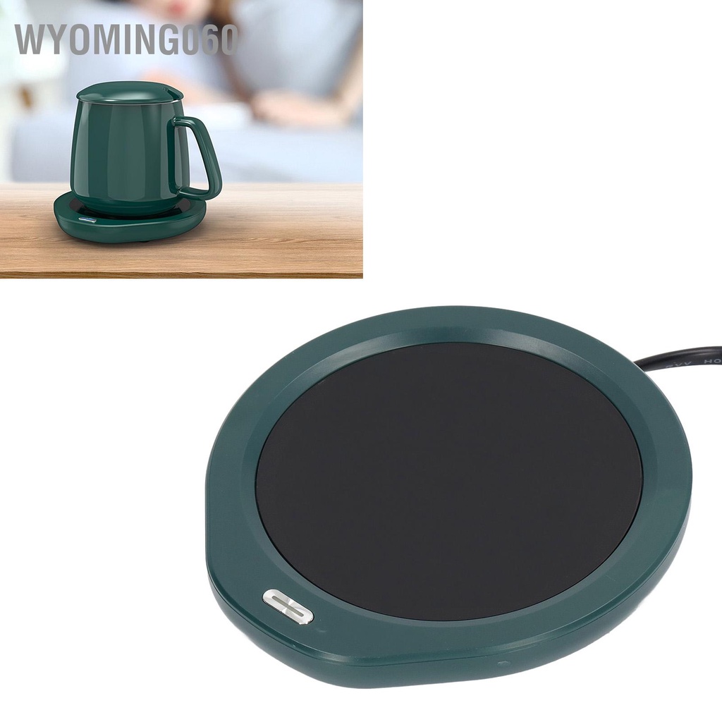 Wyoming060 Máy hâm nóng cốc cà phê 55 ℃ Nhiệt độ không đổi Tự động ngắt nguồn trà với 2 mức điều chỉnh Bộ Hoa Kỳ Cắm 110V