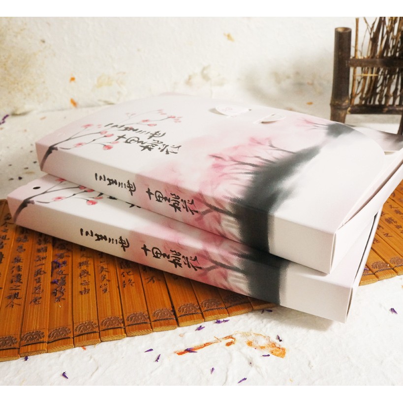 Sổ cổ trang Tam sinh tam thế thập lý đào hoa (Bộ 2 quyển) ghi chép dây tuyến cosplay Trung Quốc