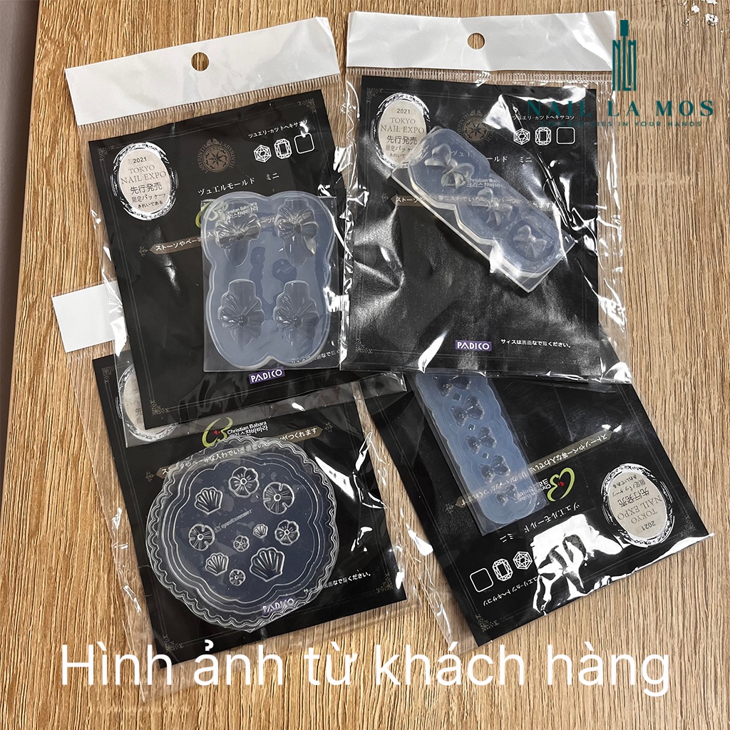 Khuôn silicone làm charm nail - Khuôn dẻo tạo họa tiết trang trí móng phong cách Hàn Nhật nhiều chủ đề dễ thương