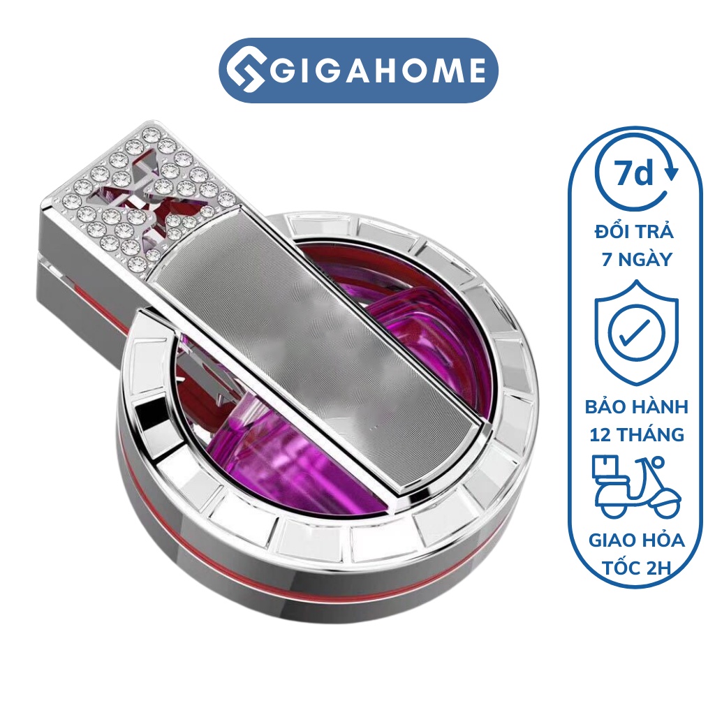 Nước Hoa Cài Cửa Gió Điều Hòa Ô Tô GIGAHOME Khử Mùi 12ml 4246