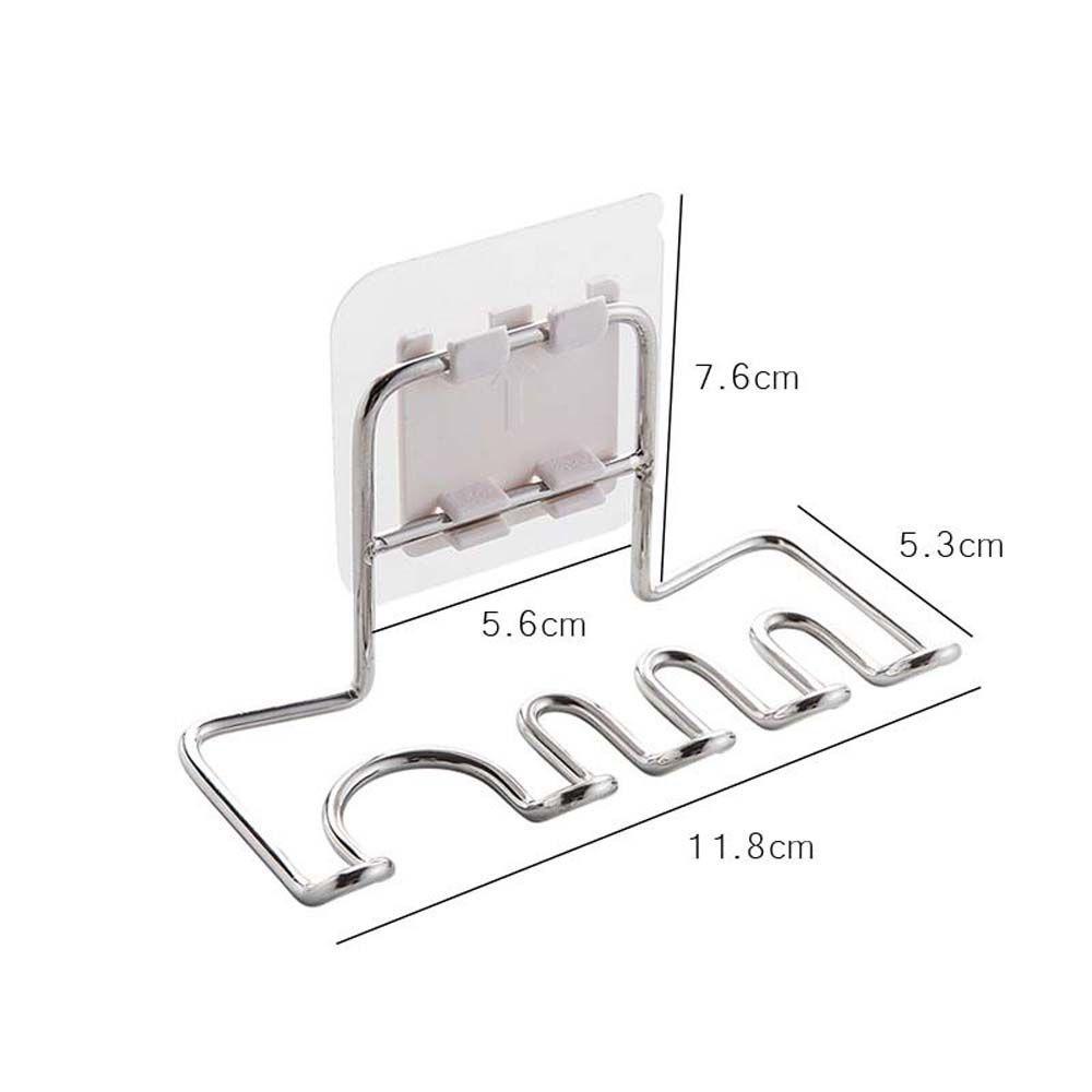 HARRIETT Giá Đỡ Bàn Chải Đánh Răng / Dao Cạo Râu Gắn Tường Tiết Kiệ