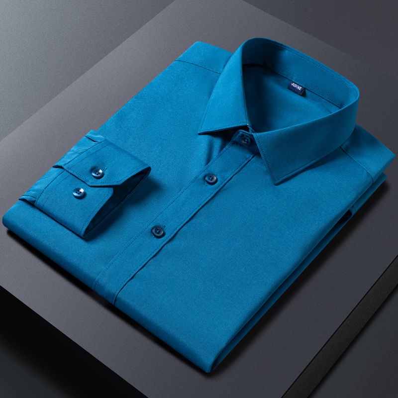 Áo Sơ Mi Nam Dài Tay Cổ Bẻ Thời Trang Lịch Lãm