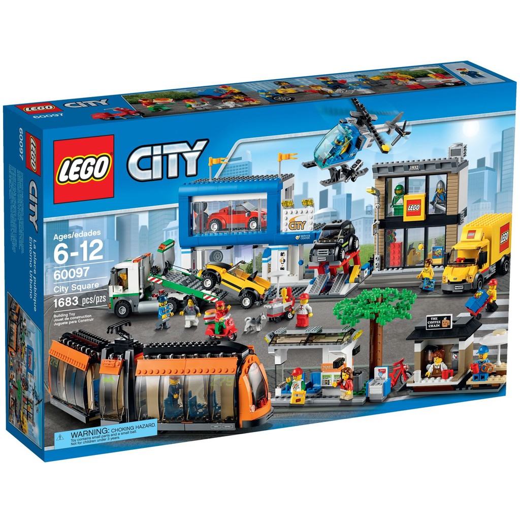 LEGO 60097 City - Quảng trường thành phố