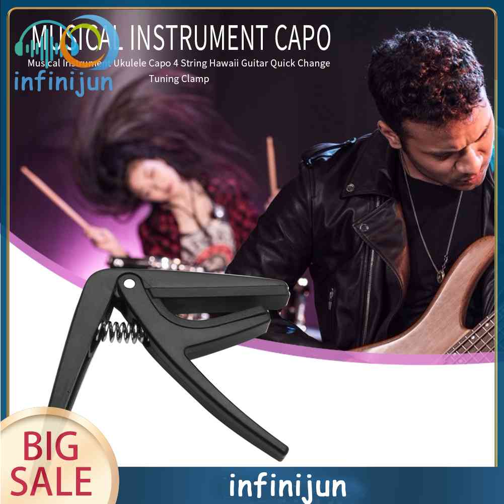 Kẹp Capo 4 Dây Đàn Guitar Chuyên Nghiệp
