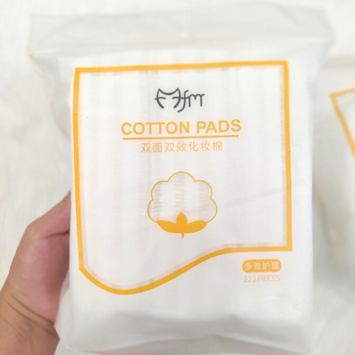 Bông tẩy trang 222 miếng Cotton Pads 3 lớp BTT 222