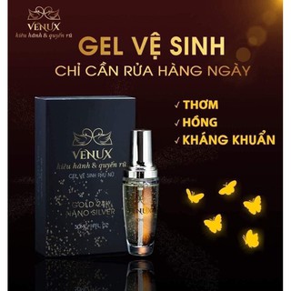 🌺 Gel vệ sinh Phụ nữ VENUX tinh chất vàng, hồngc thơm, săn, sạch