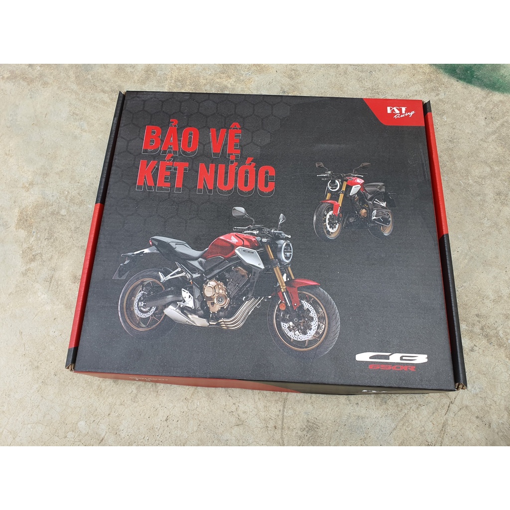 Che két nước HONDA CB650R-CBR650R chính hãng mẫu mới