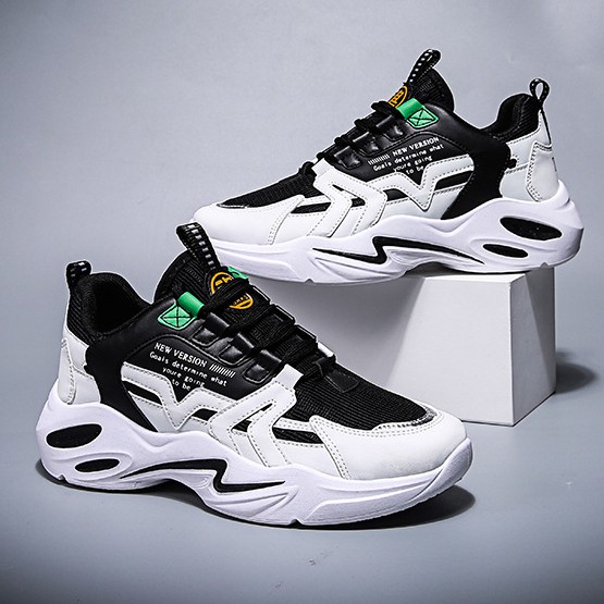 [FREE SHIP] Giày thể thao nam  tăng chiều cao 3cm, không thấm nước, thoáng khí - Giày sneaker nam 2020 - KV02 | BigBuy360 - bigbuy360.vn