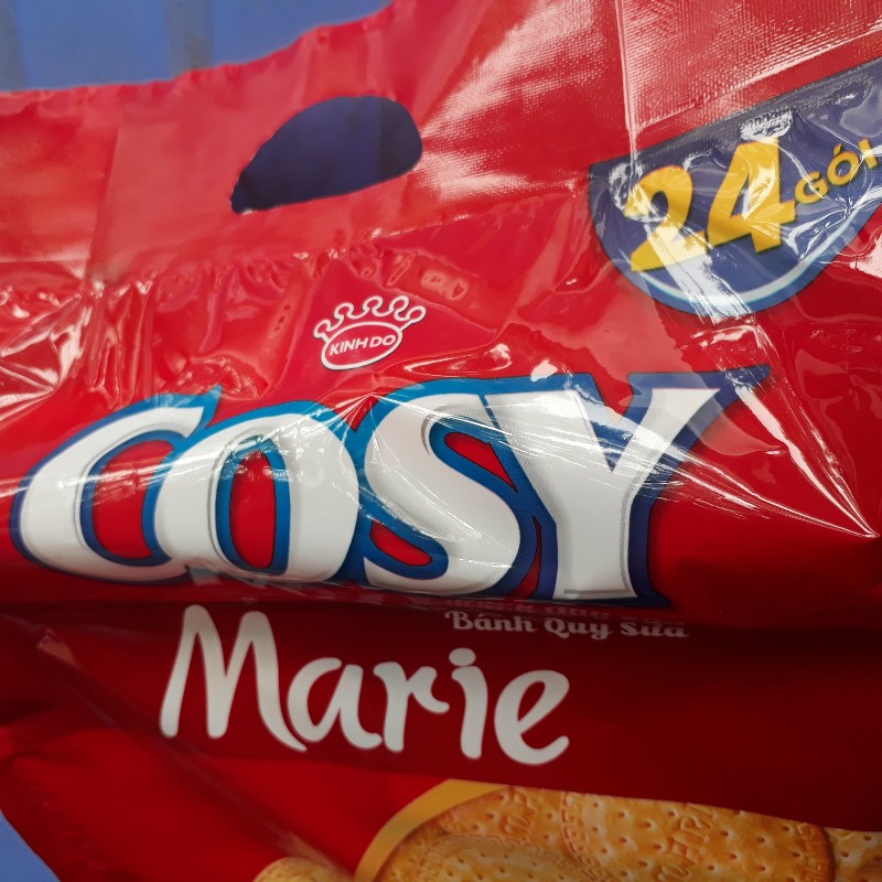 DATE MỚI NHẤT - Bánh Quy Sữa Cosy Marie Kinh Đô Túi 528g