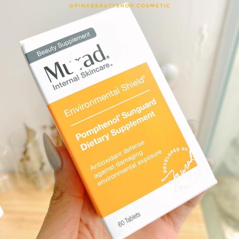 Viên Uống Chống Nắng Nội Sinh Murad Pomphenol Sunguard Dietary Supplement 60 Viên