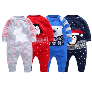 Bộ  body  len  quảng châu cao cấp cho bé