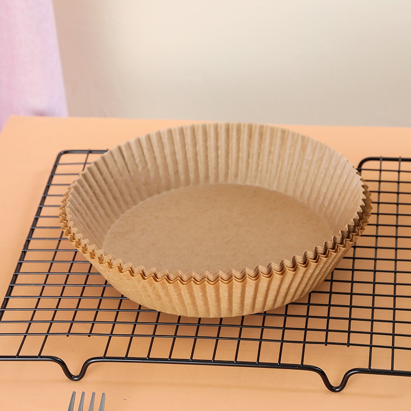 Set 100 Giấy Lót Hấp Bánh Chống Dính Dùng Một Lần Kích Thước 20cm