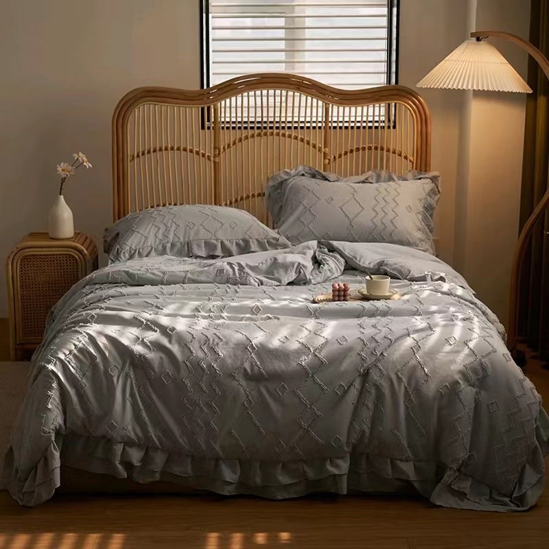 Set Đũi Dệt Chăn Hè Phong Cách HQ - Shinbedding( Nhiều Màu Sắc)