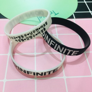 Vòng tay cao su infinite , vòng tay kpop infitine