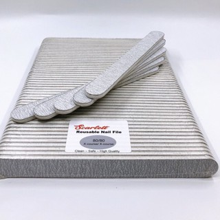 05 Cây Dũa móng bột nhám Mỹ 80/80 - dũa móng tay, dũa phá Gel
