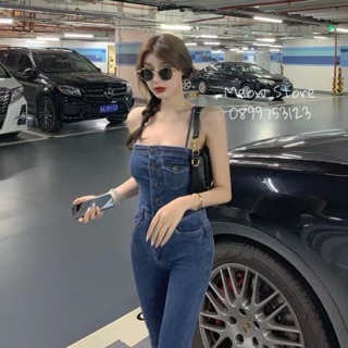 Jump jeans dài dây chéo lưng💋