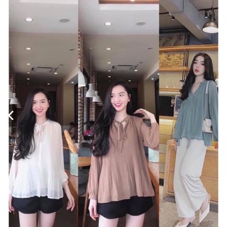 Áo voan dập ly điệu đà