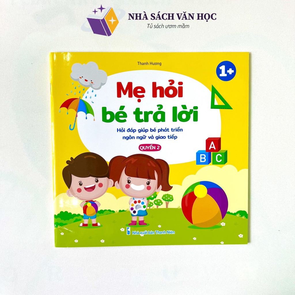 Sách - Mẹ Hỏi Bé Trả Lời - Combo 3 Quyển - Hỏi Đáp Giúp Bé Phát Triển Ngôn Ngữ Và Giao Tiếp