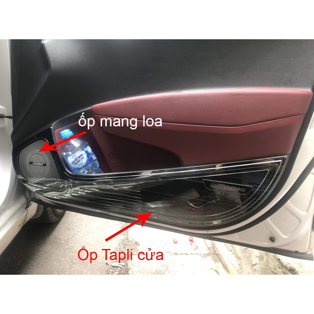 Ốp Màng Loa Cánh Cửa Xe Grand I10 đời 2014 đến 2021 Mẫu TITAN Cao Cấp