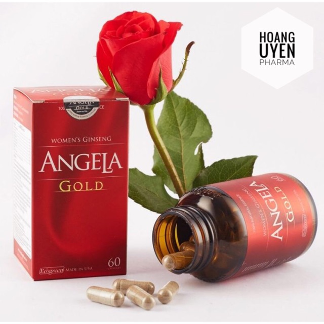 [Mã 77FMCGSALE giảm 8% đơn 500K] [Tích điểm chính hãng] Sâm Angela Gold - Hộp 60 viên