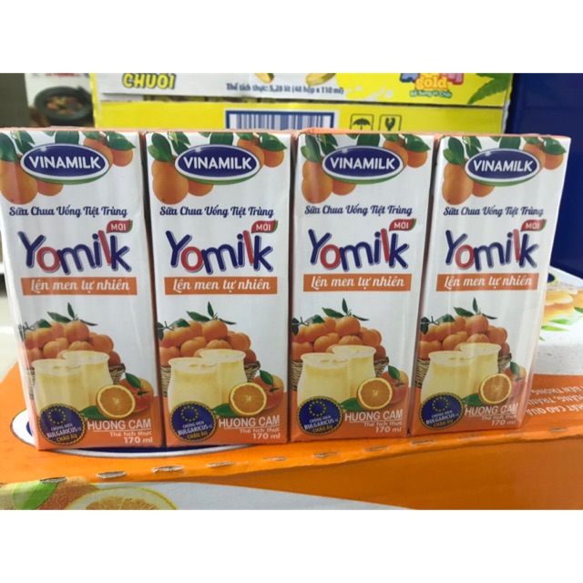 Sữa chua uống yomilk 170ml!
