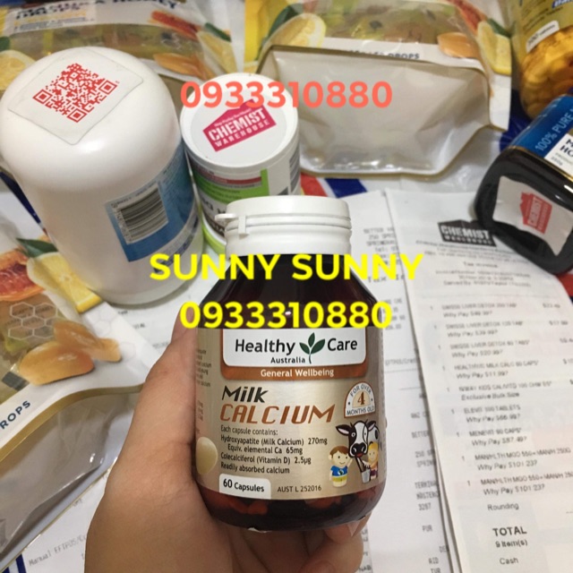Canxi milk Healthy Care 60 viên. | BigBuy360 - bigbuy360.vn