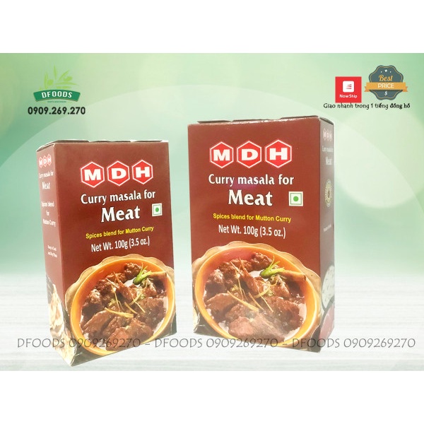 Bột gia vị Cari Thịt Ấn Độ - Meat Masala Curry Powder