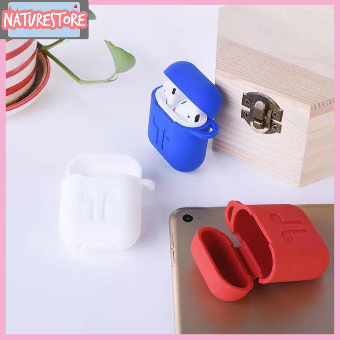 Hộp Đựng Tai Nghe Không Dây Bằng Silicone Tiện Lợi