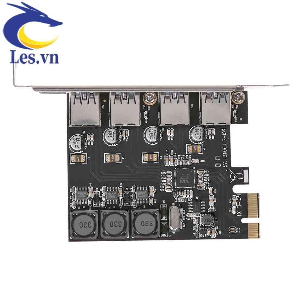 Card Mở Rộng PCIe U3V04S + 4 Cổng USB 3.0