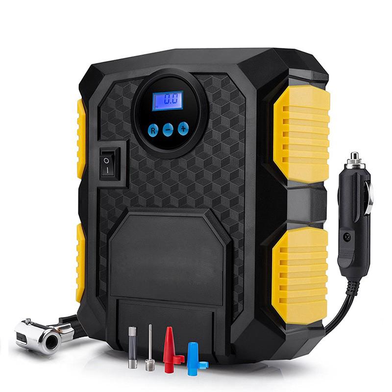 Digital tire inflator dc 12 volt car portable air compressor pump 150 psi