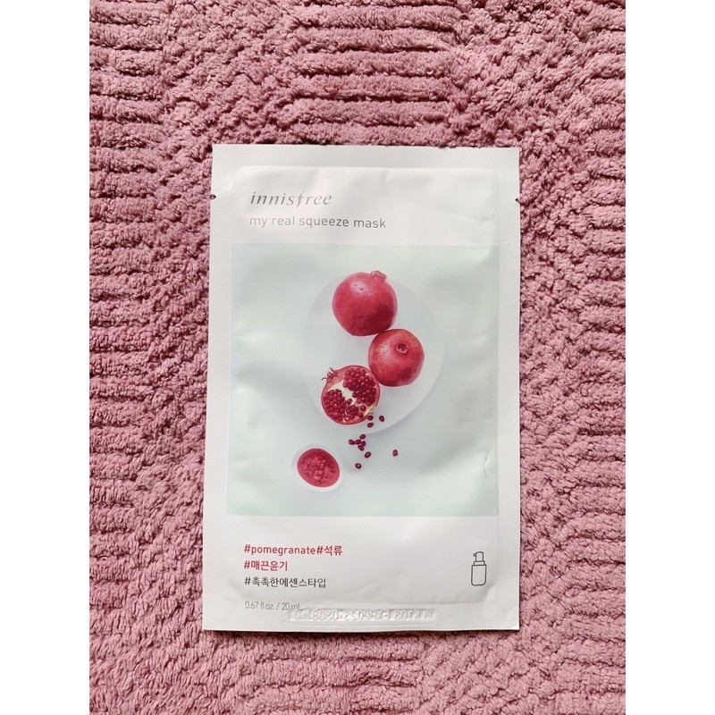 Mặt Nạ Giấy Innisfree My Real Squeeze Mask 20ml