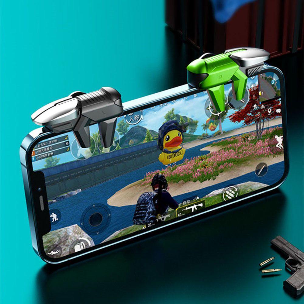 AUGUSTINA 1 Cặp Nút Bấm L1R1 Chơi Game PUBG Bằng Kim Loại
