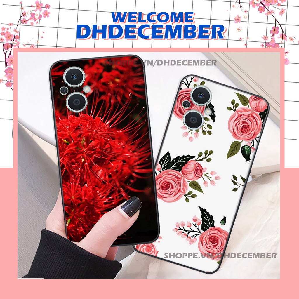 Ốp lưng Oppo RENO 7Z 5G - ỐP BẢO VỆ CAMERA in hình hoa xinh xắn, hiện đại , thời trang ,phong cách