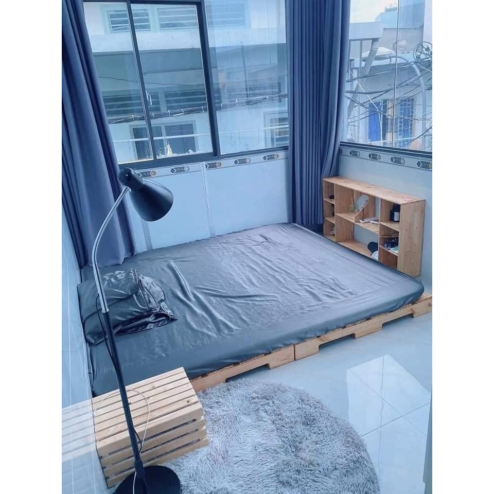 [ FREE SHIP ]Giường Ngủ Pallet Gỗ Thông Homefil [Sale Toàn Quốc]+[Sỉ Toàn Quốc]+Hàng Xuất Khẩu + Giường Gỗ Cho Homestay | BigBuy360 - bigbuy360.vn
