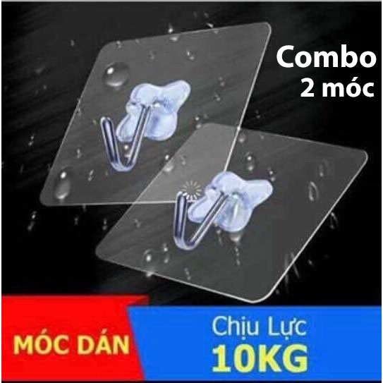 Móc dính dán tường chịu lực siêu chắc siêu bền